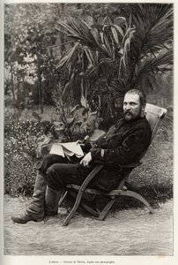 A szerző portréja Dr. Charles Edouard Hocquard (1853-1911), 1. osztályú orvos szakos. Thiriat metszete Dr. Charles Edouard Hocquard (1853-1911) „Trente mois au Tonkin” című történetének illusztrálására, 1885-ben a Le tour du monde, új folyóiratban alkotó: Henri Thiriat