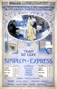 Simplon Express luxusvonat