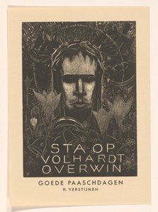 Húsvéti üdvözlőlap Henri Verstijnentől