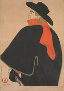 Aristide Bruant, a kabaréjában
