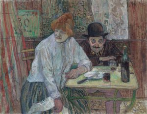 A Café La Mie-ben alkotó: Henri de Toulouse-Lautrec