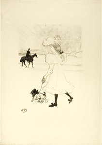 Az erdőben alkotó: Henri de Toulouse-Lautrec