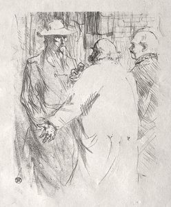 A Sinai lábánál: Clemenceau-tól Busk-ig alkotó: Henri de Toulouse-Lautrec