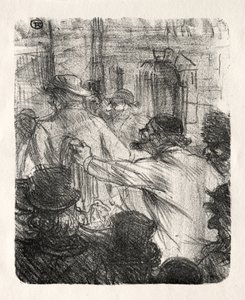 A Sínai lábánál: Posztócsarnok, Krakkó alkotó: Henri de Toulouse-Lautrec