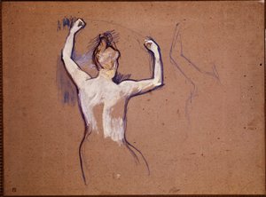 Ballet de Papa Chrysanthme (Tanulmány az egyik táncos számára) alkotó: Henri de Toulouse Lautrec