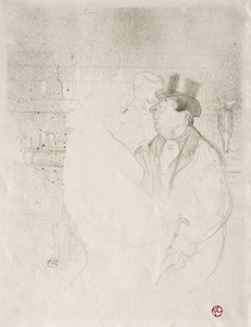 Ida Heath a bárban alkotó: Henri de Toulouse-Lautrec