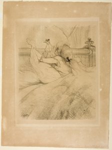 Ágyban alkotó: Henri de Toulouse-Lautrec