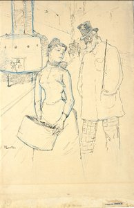 Az utcán alkotó: Henri de Toulouse-Lautrec