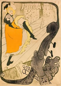 Jane Avril alkotó: Henri de Toulouse-Lautrec