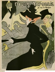 A japán dívány alkotó: Henri de Toulouse-Lautrec