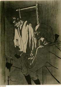 [A felakasztott (1. kép)] alkotó: Henri de Toulouse-Lautrec