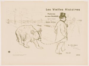 A régi történetek: Borító – Frontispiece alkotó: Henri de Toulouse-Lautrec