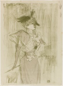 Mademoiselle Marcelle Lender, Állva