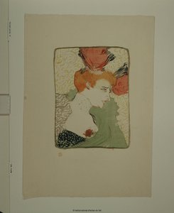 Melle Lender mellszobra alkotó: Henri de Toulouse-Lautrec