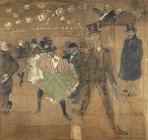 Táblák a hut de la Goulue -hoz, a párizsi Foire du Trône -ben alkotó: Henri de Toulouse-Lautrec