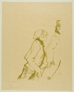 Szegény Street-Walker! alkotó: Henri de Toulouse-Lautrec