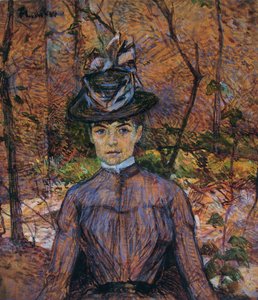 Suzanne Valadon portréja (Suzanne Valadon asszony, festőművész) alkotó: Henri de Toulouse-Lautrec