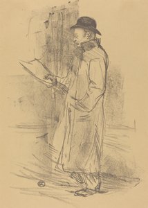 A „Benefice Gemier” műsora (Programme du «Bénéfice Gémier») alkotó: Henri de Toulouse-Lautrec
