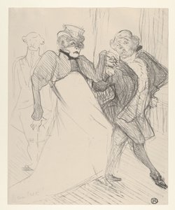 Réjane és Galipaux a Madame Sans-Gêne-ben