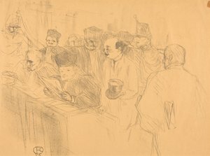 Soudais Deposition (Soudais-lerakódás) alkotó: Henri de Toulouse-Lautrec