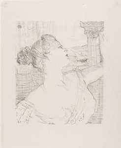 Sybil Sanderson, a Treize Lithographies-tól alkotó: Henri de Toulouse-Lautrec