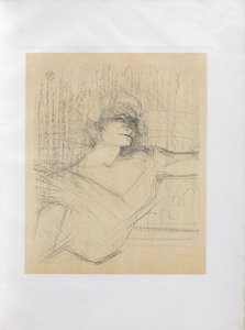 Yvette Guilbert-angol sorozat: A ragasztóban alkotó: Henri de Toulouse-Lautrec