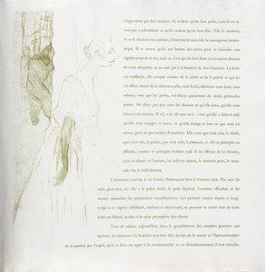Yvette Guilbert-francia sorozat: 11. sz alkotó: Henri de Toulouse-Lautrec