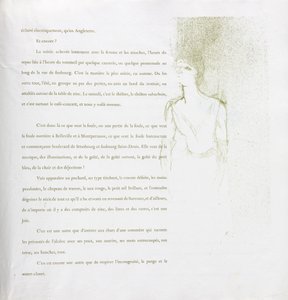Yvette Guilbert-Francia sorozat: 9. sz alkotó: Henri de Toulouse-Lautrec