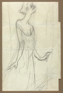 Yvette Guilbert énekel