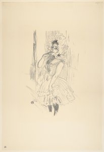 Anna Held, a Minden hölgyek a színházban című filmben alkotó: Henri de Toulouse Lautrec