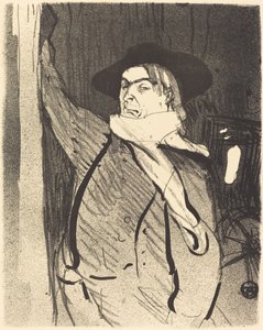 Aristide Bruant alkotó: Henri de Toulouse Lautrec