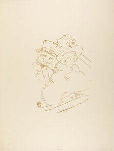 Beim Konzert von Henri de Toulouse-Lautrec
