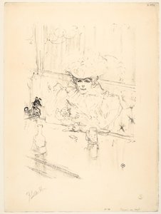 cockchafernél alkotó: Henri de Toulouse-Lautrec