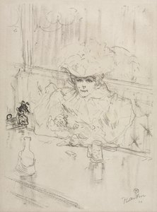 cockchafernél alkotó: Henri de Toulouse-Lautrec
