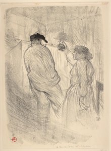 A Szabad Színházban Antoine a The Worry-ban alkotó: Henri de Toulouse Lautrec