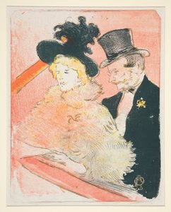 Au koncert (A koncerten) alkotó: Henri de Toulouse-Lautrec