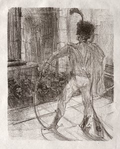 A Sínai lábánál: Schlomé Fuss a zsinagógánál alkotó: Henri de Toulouse-Lautrec