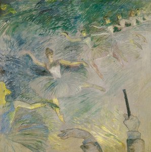 Balett-táncosok. 1885/86 alkotó: Henri de Toulouse Lautrec