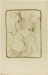 Mademoiselle Marcelle Lender mellszobra alkotó: Henri de Toulouse Lautrec