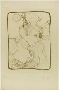 Mademoiselle Marcelle Lender mellszobra alkotó: Henri de Toulouse-Lautrec