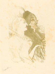 Karnevál (Karnevál) alkotó: Henri de Toulouse Lautrec