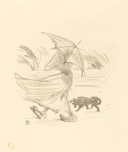 Mit mond az eső, 1895. alkotó: Henri de Toulouse Lautrec