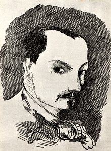 Charles Baudelaire 1821-1867 alkotó: Henri de Toulouse Lautrec