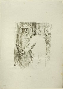 Clemenceau Buskban, Au Pied du Sinaïból alkotó: Henri de Toulouse Lautrec
