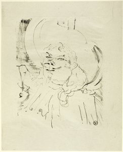 Idősebb Coquelin, a Treize Litográfiáktól alkotó: Henri de Toulouse Lautrec