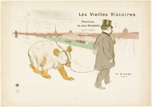 Umschlag und Frontispiz zu Les Vieilles Histoires von Henri de Toulouse-Lautrec