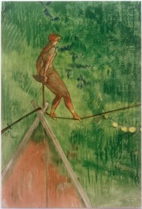 Kötéltáncos alkotó: Henri de Toulouse Lautrec
