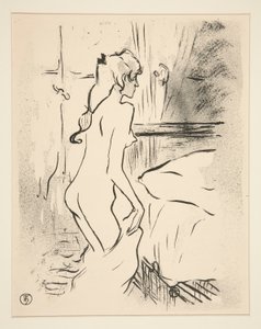 Etude de femme (Tanulmány egy nőről) alkotó: Henri de Toulouse-Lautrec