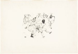 Footit és Chocolat alkotó: Henri de Toulouse-Lautrec