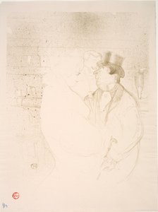 Ida Heath au Bar alkotó: Henri de Toulouse-Lautrec